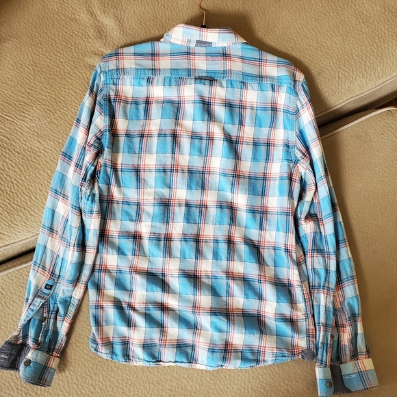 BUFFALO cotton linen shirt size L - Picture 3 of 4